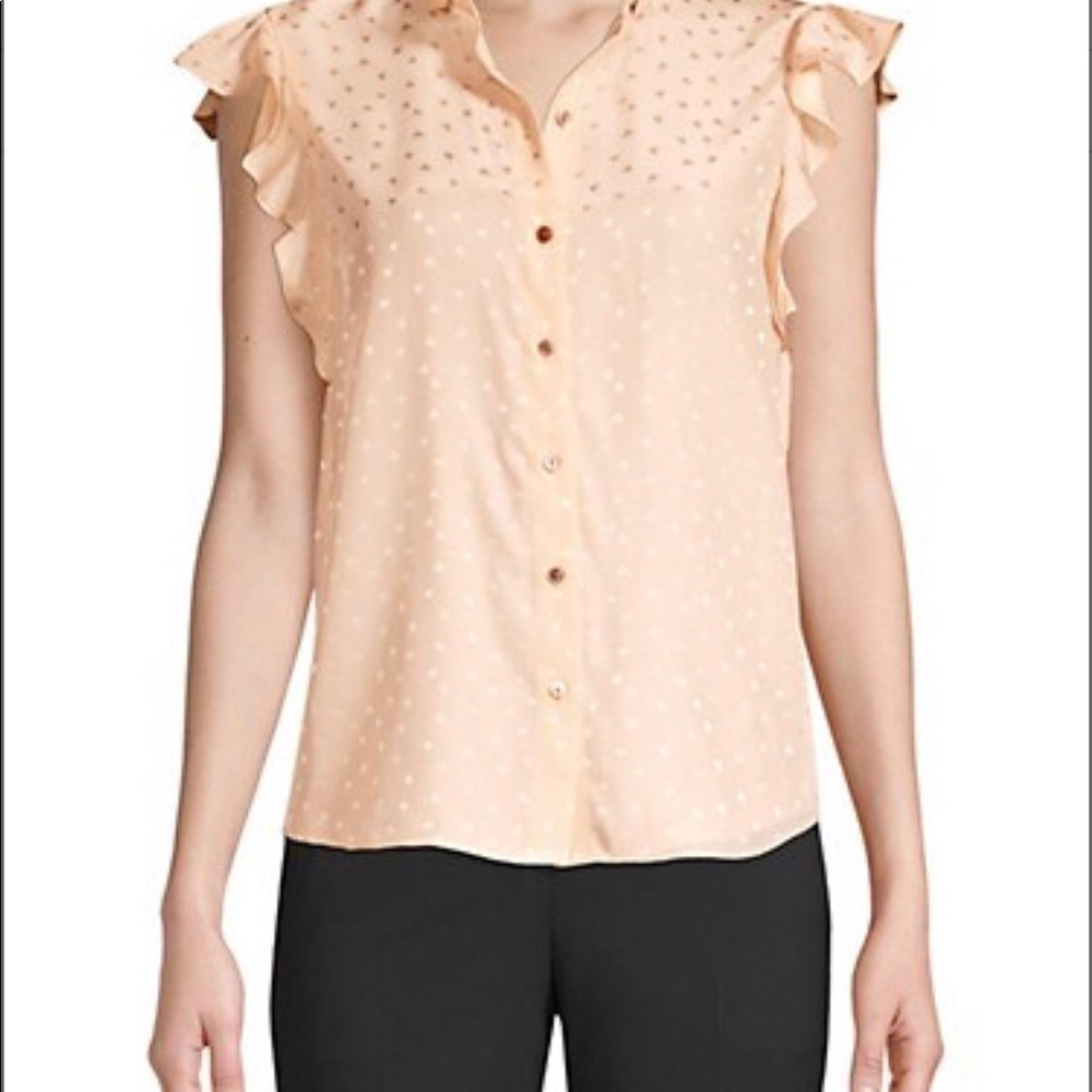 Rebecca Taylor size 4 pink blouse